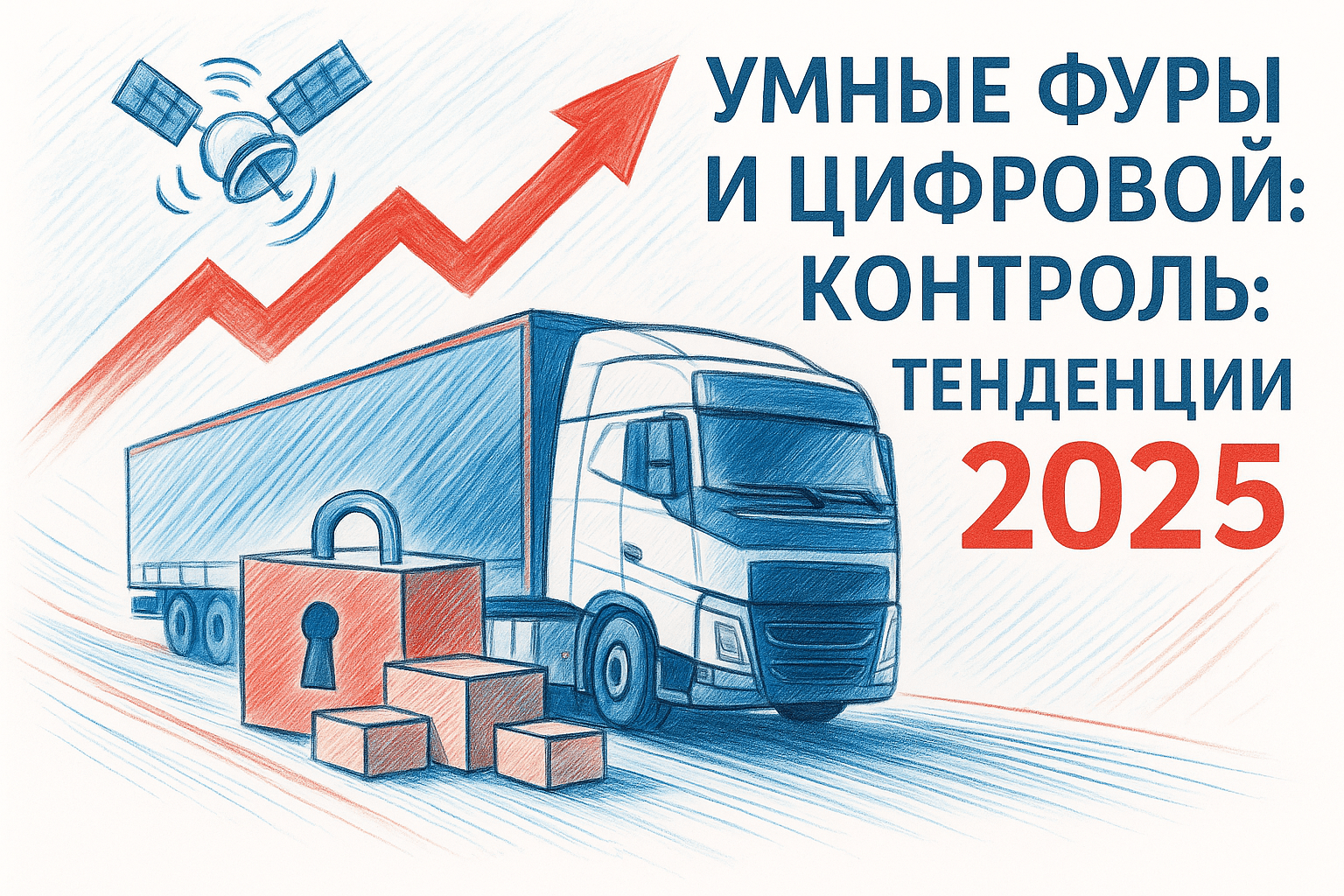 Умные фуры и цифровой контроль: тенденции в перевозках 2025